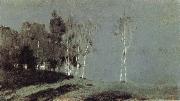 Levitan, Isaak Moon night oil on canvas